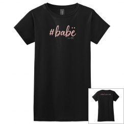 #babë fitted tee