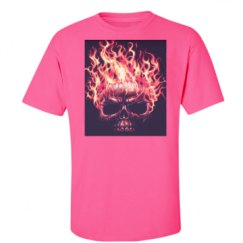 Unisex Ultra Cotton Safety Neon Crewneck Tee