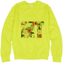Unisex Neon Crewneck Sweatshirt