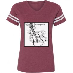 Ladies Relaxed Fit Vintage Sports Tee