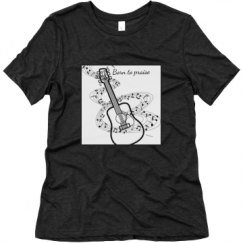 Ladies Relaxed Fit Super Soft Triblend Tee