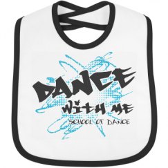 Infant Contrast Trim Bib