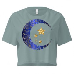 Ladies Festival Cali Crop Top Tee