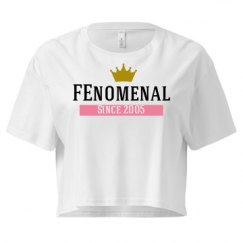 Ladies Festival Cali Crop Top Tee