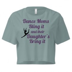 Ladies Festival Cali Crop Top Tee