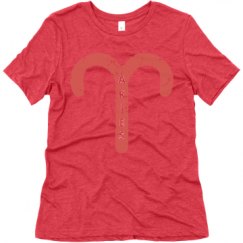 Ladies Relaxed Fit Super Soft Triblend Tee