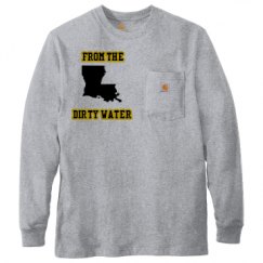 Unisex Carhartt Pocket Long Sleeve Tee