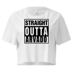 Ladies Festival Cali Crop Top Tee