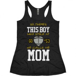 Ladies Slim Fit Super Soft Racerback Triblend Tank