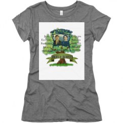 Ladies Slim Fit Super Soft Triblend Tee