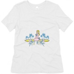 Ladies Relaxed Fit Super Soft Triblend Tee