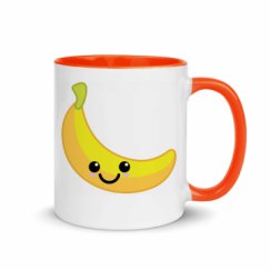 11oz Ceramic Mug with Color Inside
