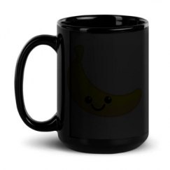 15oz Black Glossy Mug