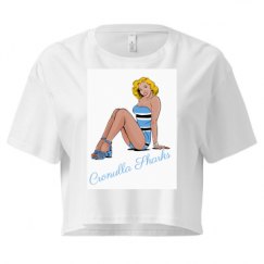 Ladies Festival Cali Crop Top Tee