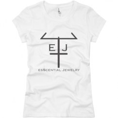 Ladies Slim Fit Basic Promo Jersey Tee