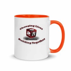 11oz Ceramic Mug with Color Inside