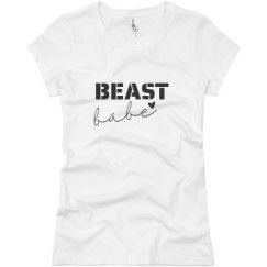 Ladies Slim Fit Basic Promo Jersey Tee