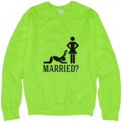 Unisex Neon Crewneck Sweatshirt