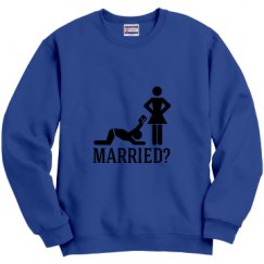 Unisex Film and Foil Crewneck Sweatshirt