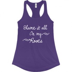 Ladies Slim Fit Racerback Tank Top