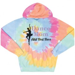 Unisex Tie-Dye Fleece Hoodie