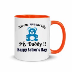 11oz Ceramic Mug with Color Inside