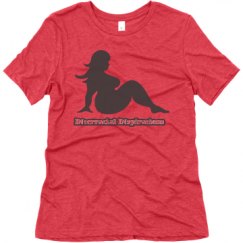 Ladies Relaxed Fit Super Soft Triblend Tee