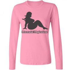 Ladies Relaxed Fit Basic Long Sleeve Tee