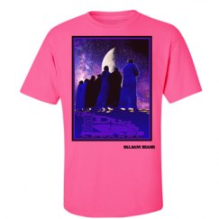 Unisex Ultra Cotton Safety Neon Crewneck Tee