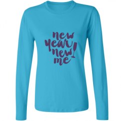 Ladies Relaxed Fit Basic Long Sleeve Tee