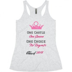 Ladies Slim Fit Super Soft Racerback Triblend Tank