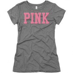 Ladies Slim Fit Super Soft Triblend Tee