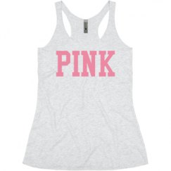 Ladies Slim Fit Super Soft Racerback Triblend Tank