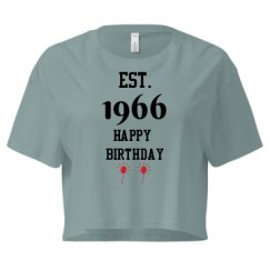 Ladies Festival Cali Crop Top Tee