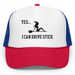 YES, I CAN DRIVE STICK HAT