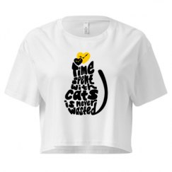 Ladies Festival Cali Crop Top Tee