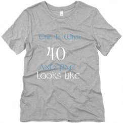 Ladies Relaxed Fit Tee