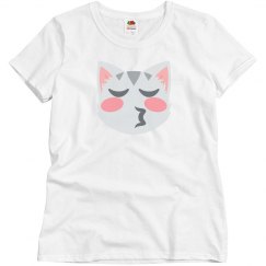 Kissing Face Closed Eyes Tee
