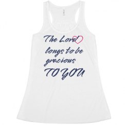 Ladies Flowy Racerback Tank