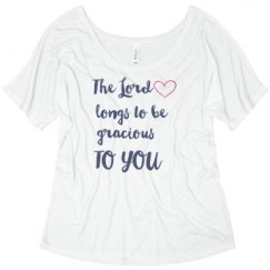 Ladies Flowy Slouchy Tee