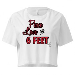 Ladies Festival Cali Crop Top Tee