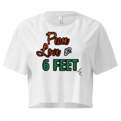 Ladies Festival Cali Crop Top Tee