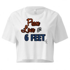 Ladies Festival Cali Crop Top Tee