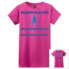 DONDIFITNESS WOMAN T SHIRTS