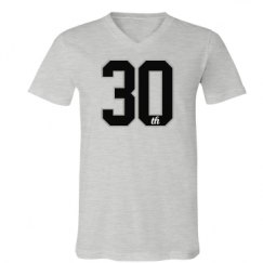 Unisex V-Neck Jersey Tee