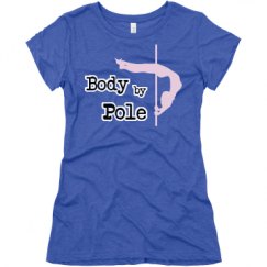 Ladies Slim Fit Super Soft Triblend Tee