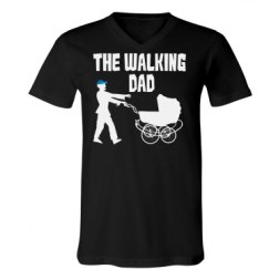 Unisex V-Neck Jersey Tee