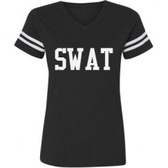 Ladies Relaxed Fit Vintage Sports Tee