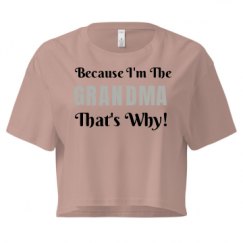 Ladies Festival Cali Crop Top Tee