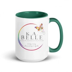 15oz Ceramic Mug with Color Inside